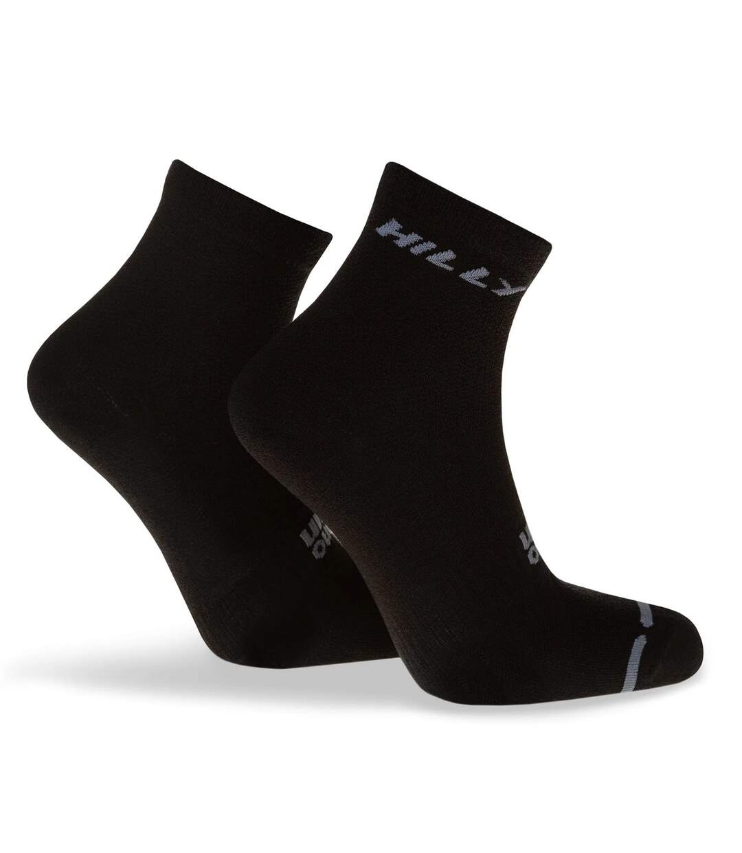 Socquettes Homme Noir Gris Hilly-2