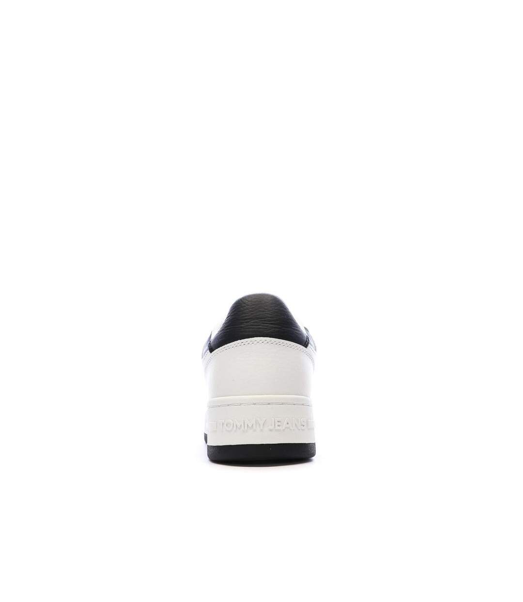 Baskets blanches/noires homme tommy hilfiger tjm retro basket-3