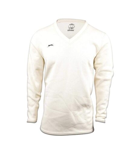 Sweat Motif/style Logo Homme Crème Slazenger
