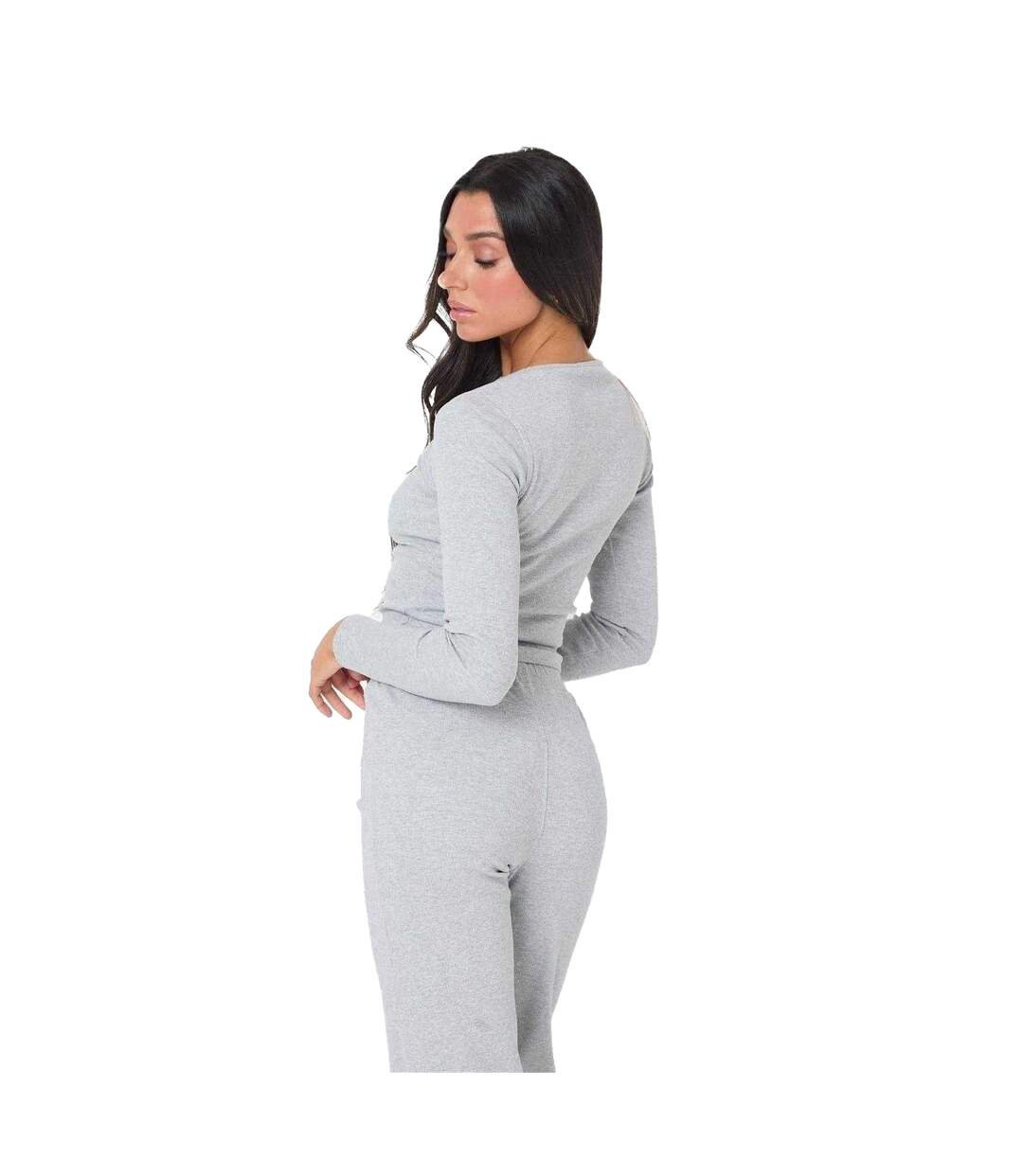 Haut Manches Longues Femme Gris Chiné I Saw It First-3