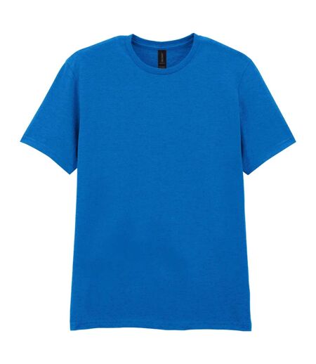T-shirt Uni Manches Courtes Softstyle Homme Bleu Roi Gildan