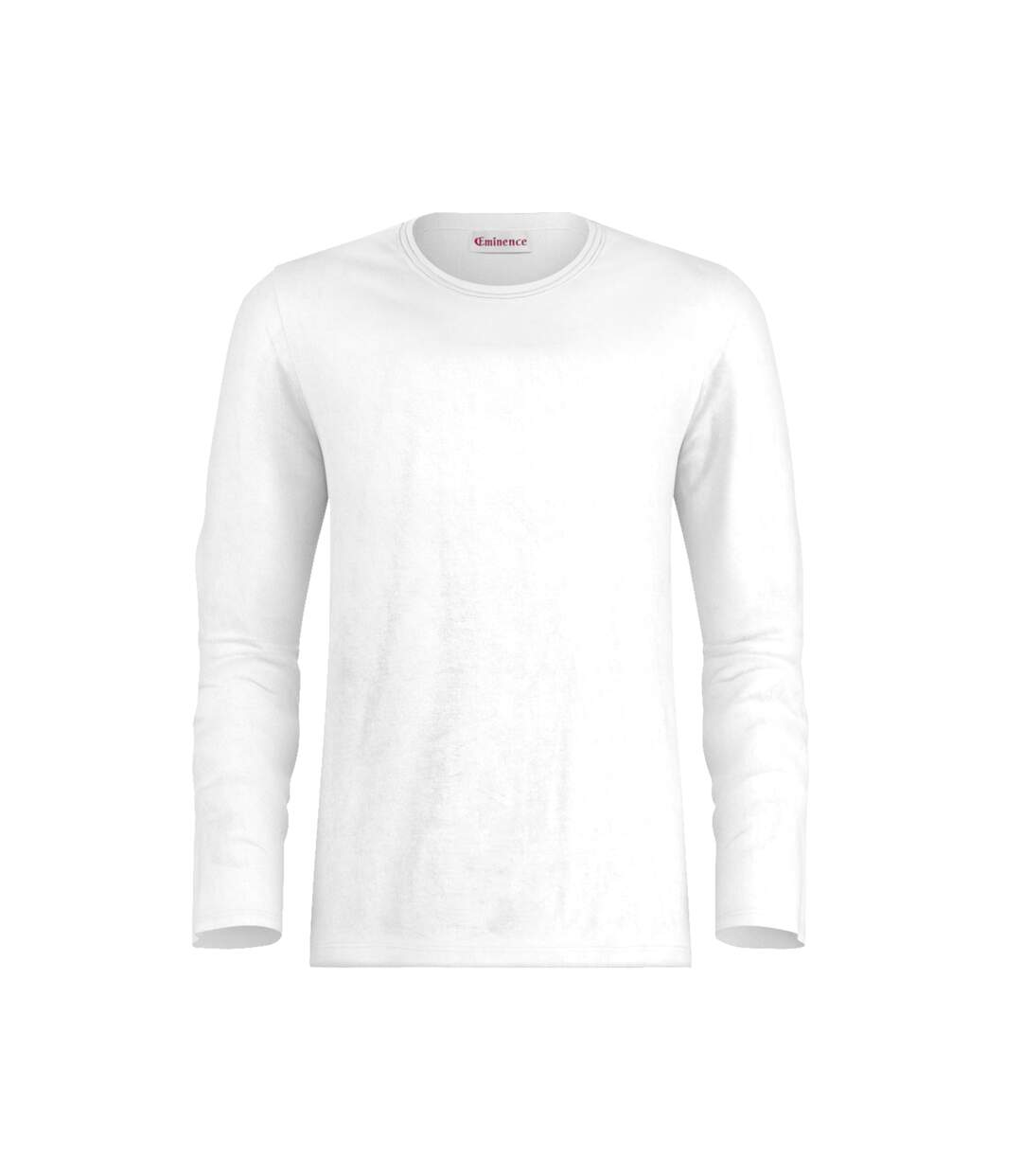Tee-shirt col rond manches longues homme Ligne Chaude Interlock Eminence-1