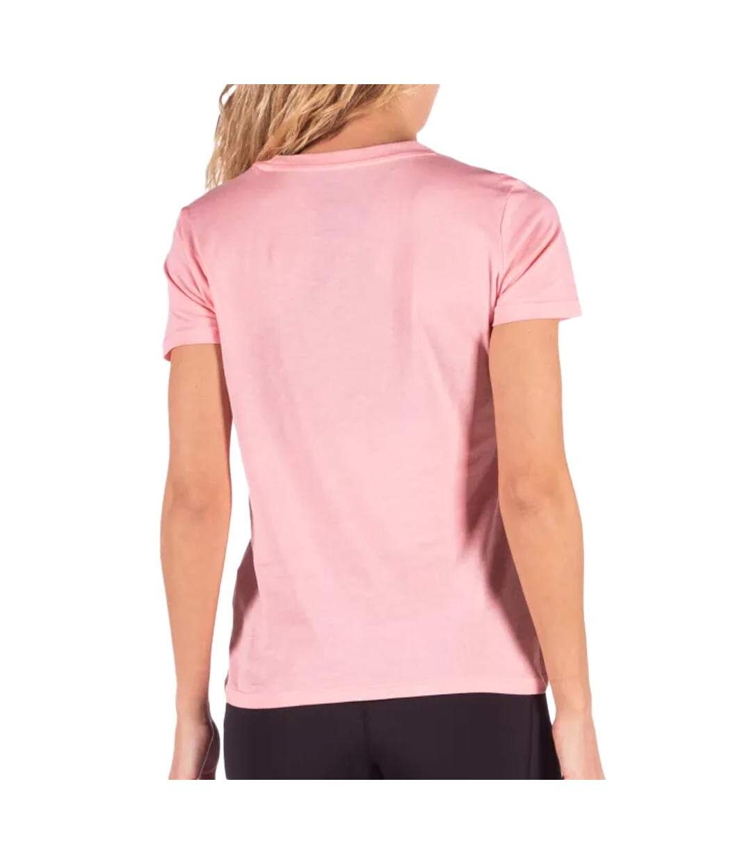 T-shirt rose femme adidas w e lin slim t-2