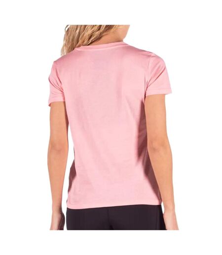 T-shirt rose femme adidas w e lin slim t