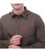 Chemise Egrin Homme Marron Hugo-4