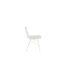 Chaise de Jardin Design Celeste 86cm Blanc