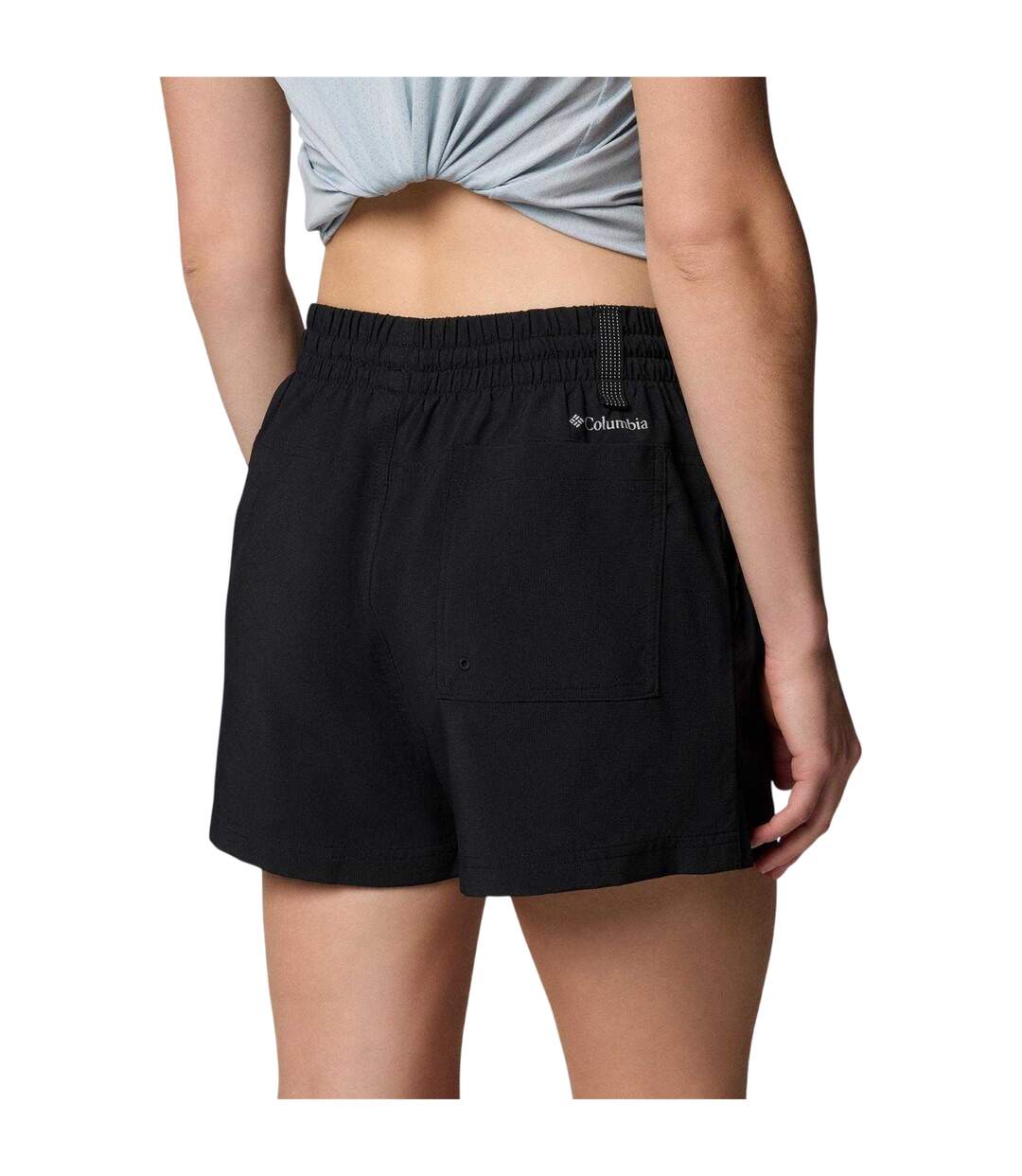 Womens/ladies Vista Shorts Black Columbia-3