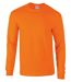 T-shirt manches longues - Homme - 2400 - orange fluo