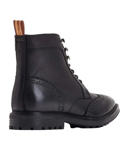 Chaussures Brogues Hemlock Homme Noir Base London