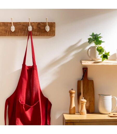 Tablier de Cuisine Coton 80cm Rouge