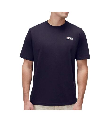 T-shirt marine homme fila embroidered - l