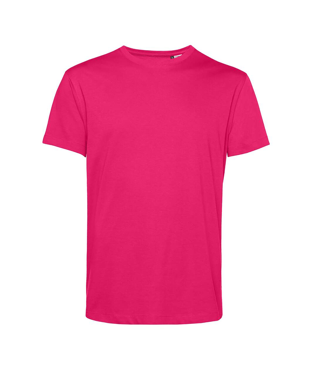 B&C Mens Organic E150 T-Shirt (Magenta Pink)