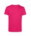 B&C Mens Organic E150 T-Shirt (Magenta Pink) - UTBC4658