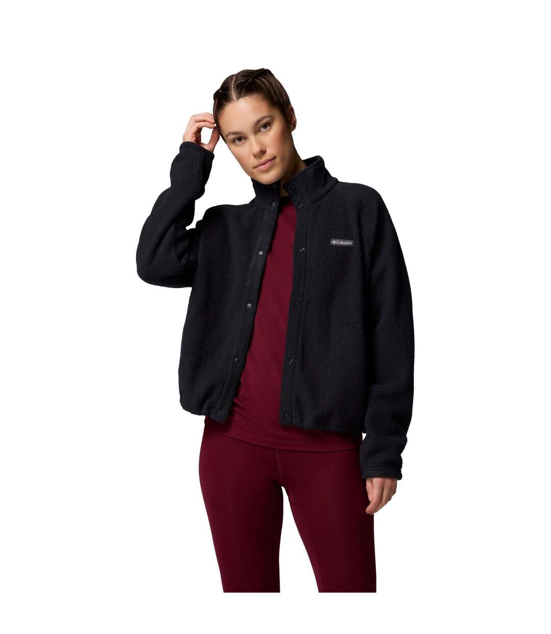 Veste Polaire Femme Noir Columbia-1