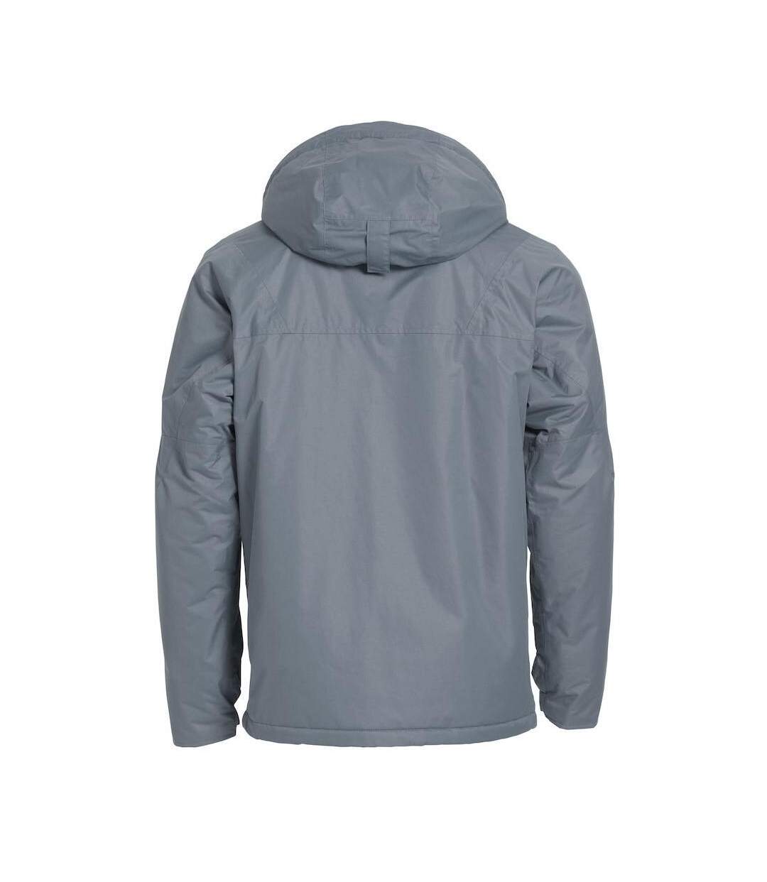 Mens Kingslake Waterproof Jacket Grey Clique-2