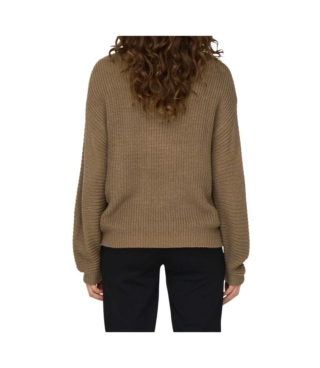 Pull marron femme jdy maya - l-2