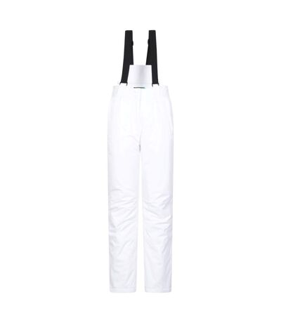 Pantalon de ski moon femme blanc Mountain Warehouse