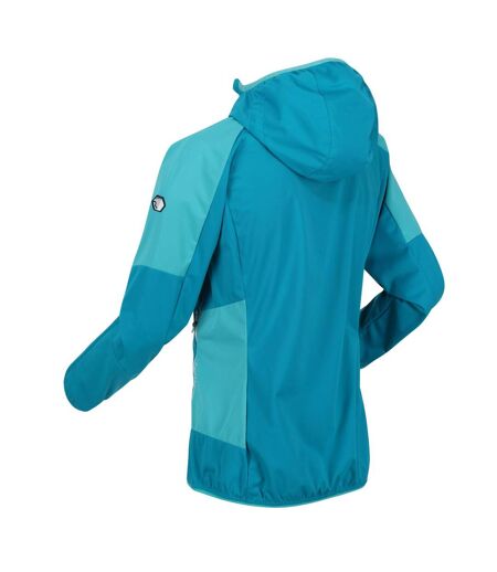 Womens/ladies Tarvos Iv Softshell Jacket Enamel Turquoise Regatta
