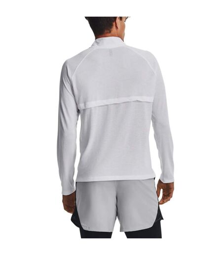 Haut streaker homme blanc Under Armour