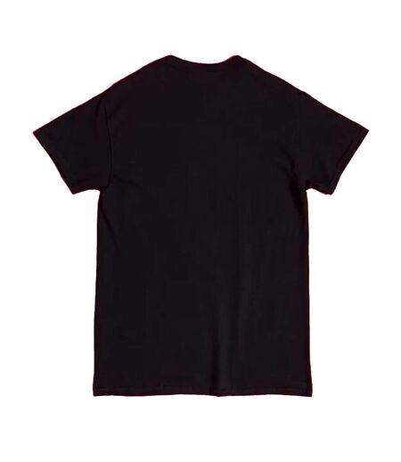 T-shirt Motif Flash Mcqueen Race Adulte Noir Cars