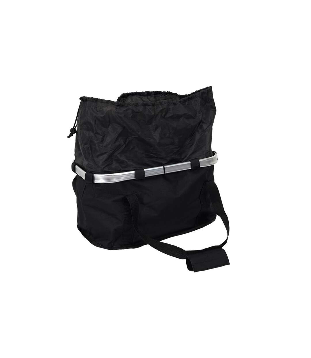 Panier Clipsable avec 2 Anses Vélo 42cm Noir-4
