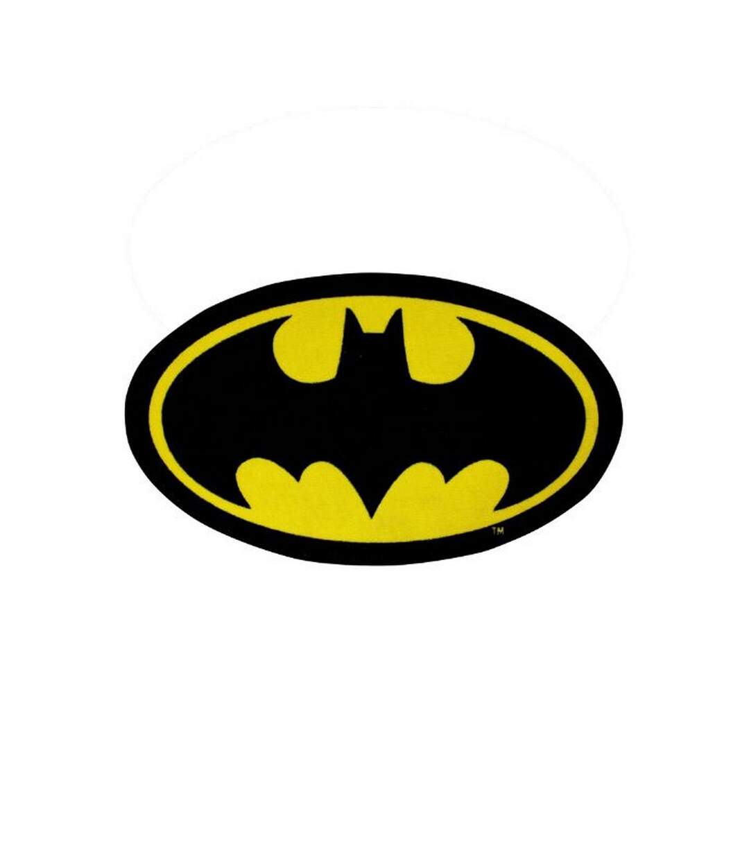 Floor rug 98cm x 57cm black/yellow Batman-1