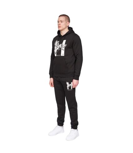 Sweat à capuche curveball homme noir Henleys