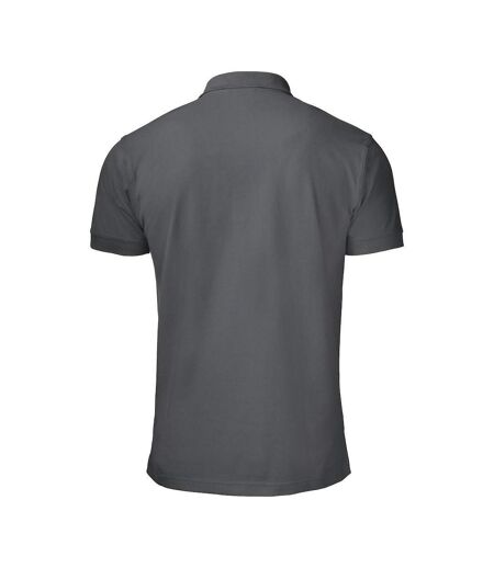 Mens Surf Pro Rsx Polo Shirt Steel Grey Printer