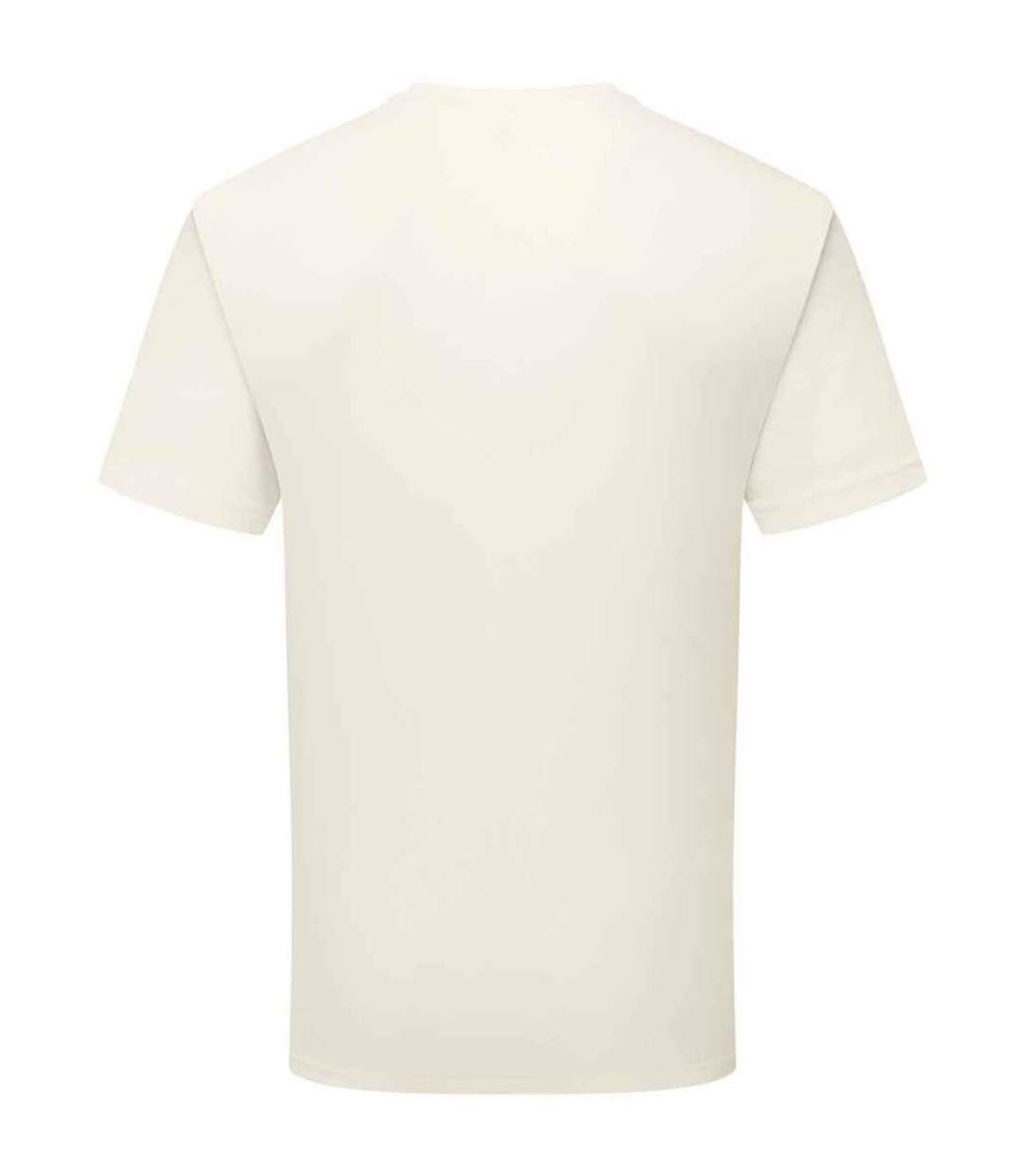 Unisex adult cotton t-shirt natural Fruit of the Loom-2
