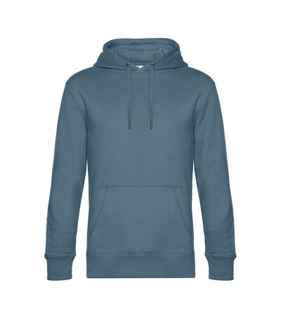 Sweat à capuche king homme bleu de gris B&C