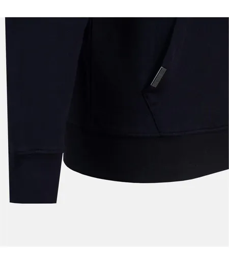 Veste À Capuche Motif/style Logo Homme Noir Firetrap
