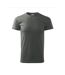 Mens Basic Cotton T-shirt Green Adler-1