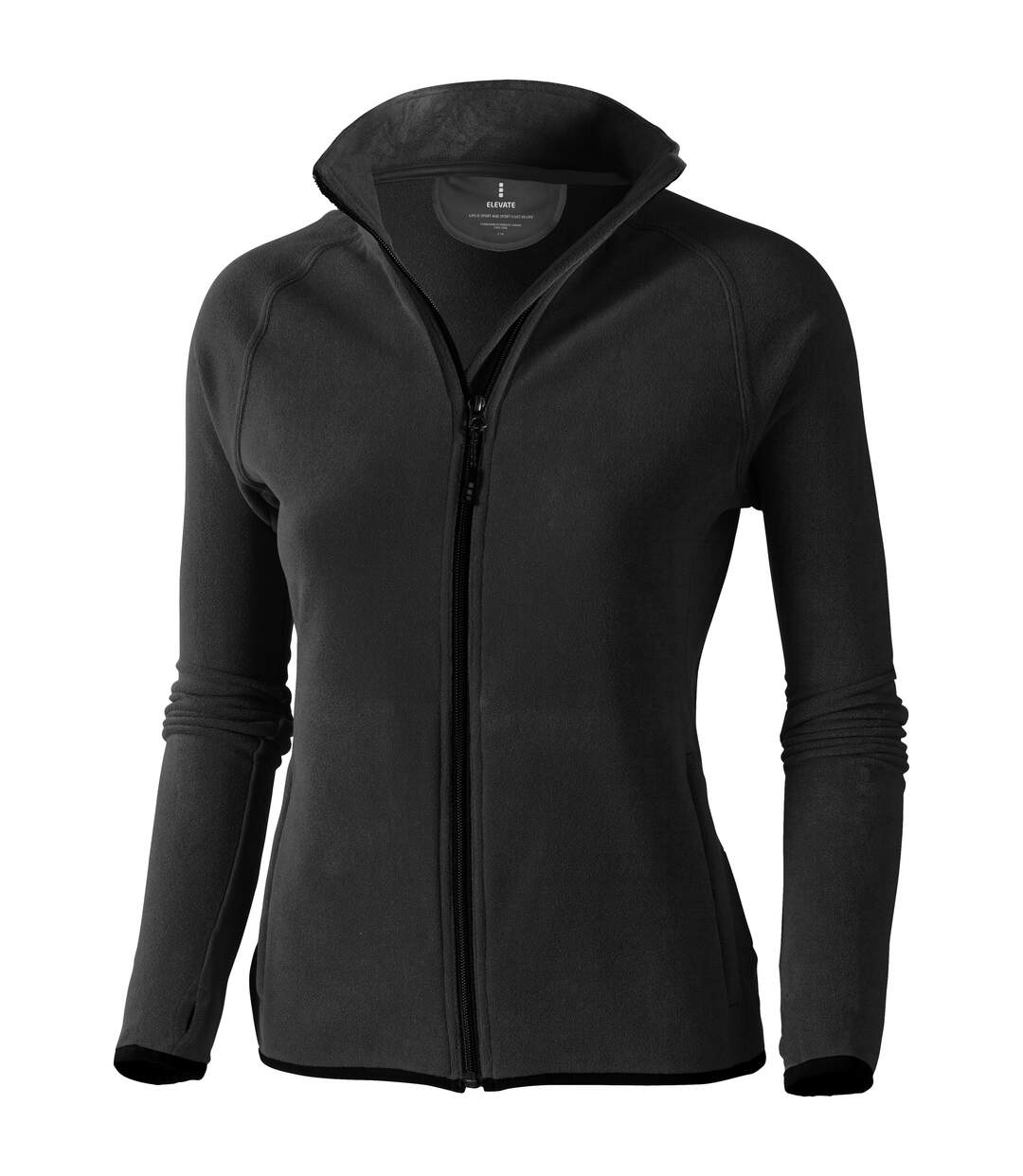 Womens/ladies brossard micro fleece anthracite Elevate