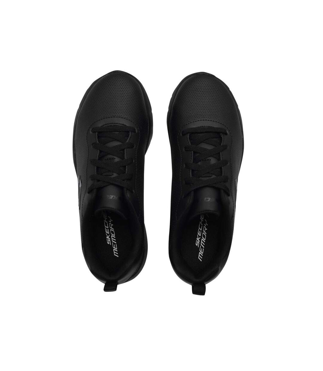 Womens/ladies Dynamight 2.0 Eazy Feelz Trainers Black Skechers-4