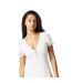 Robe Courte Motif/style Petites Fleurs Femme Blanc Jack Wills-3