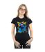 Disney - T-shirt BIG HERO HIRO ANIME - Femme (Noir) - UTBI15093-2