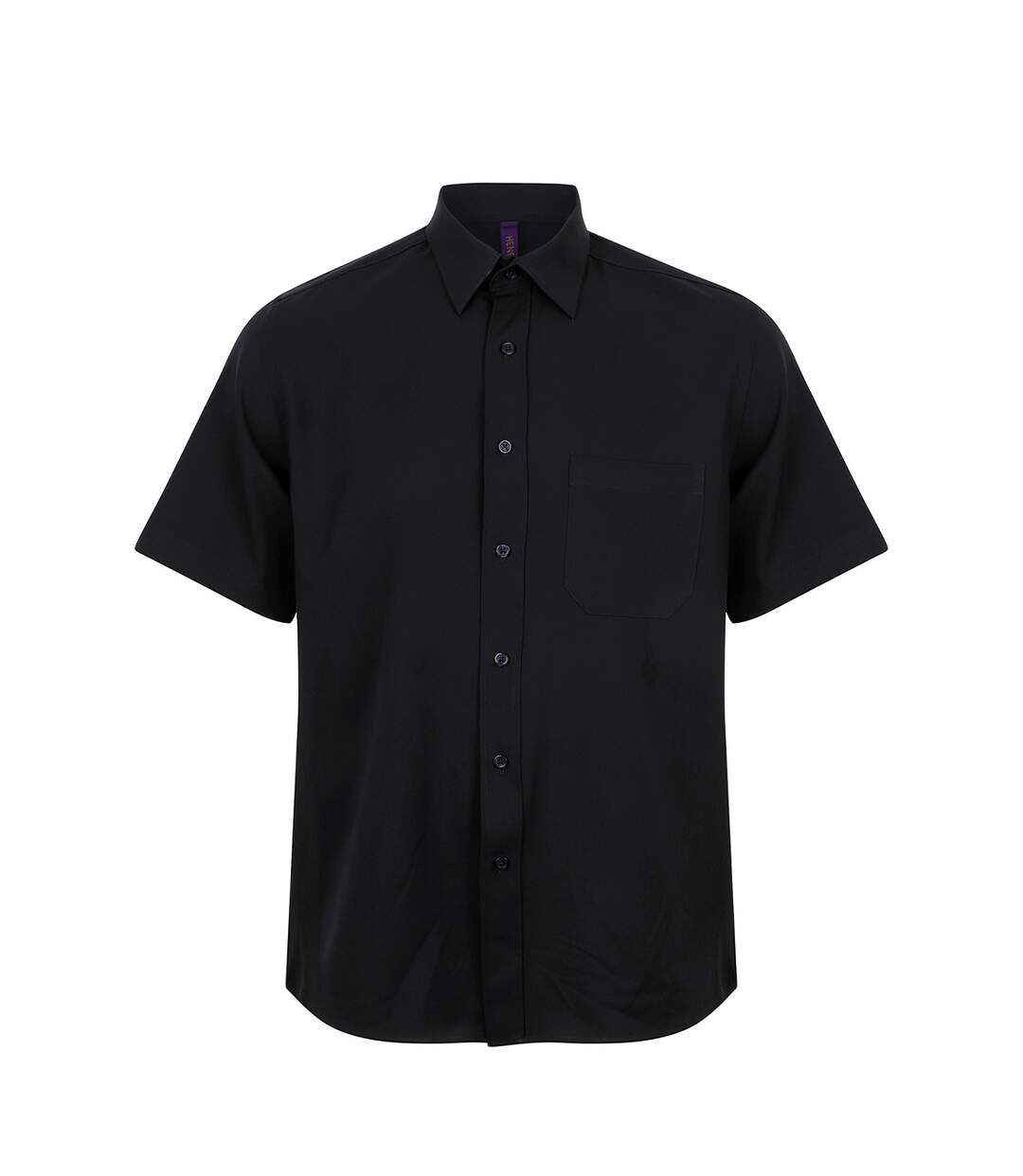 Chemise homme noir Henbury