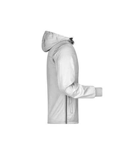 Veste Maritime Homme Blanc Bleu Marine James And Nicholson