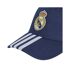 Casquette De Baseball Motif/style Real Madrid Cf Adulte Bleu Marine Foncé Adidas-3