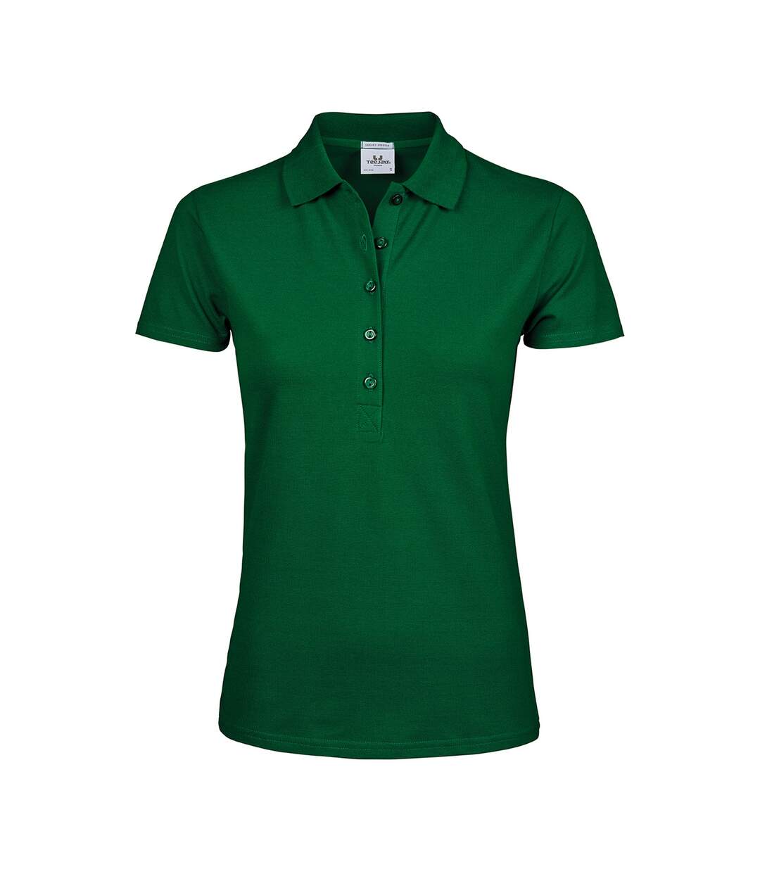 Polo Luxury Femme Vert Forêt Tee Jays-1