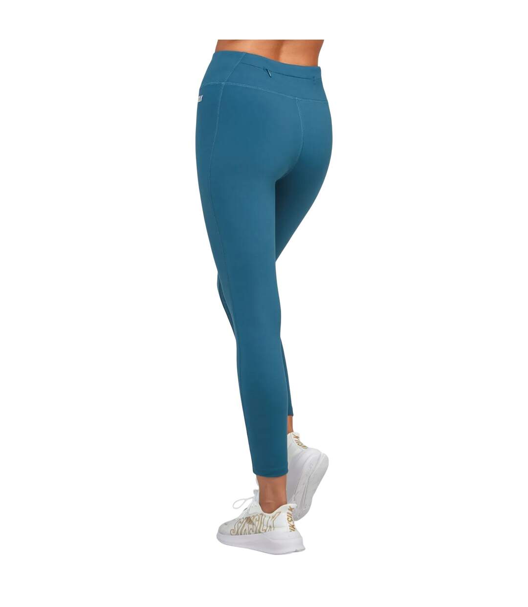 Womens/ladies essentials sports leggings teal SikSilk-2