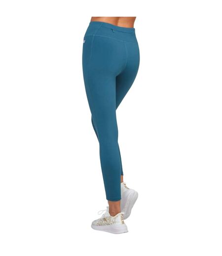 Womens/ladies essentials sports leggings teal SikSilk