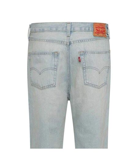 Mens Cotton Denim Loose Fit Jeans Light Blue Levis