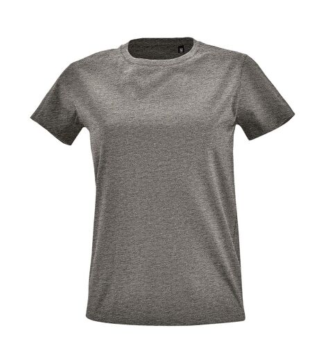 SOLS - T-shirt IMPERIAL - Femme (Gris chiné) - UTPC2907