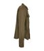 Chemise Manches Longues Homme Olive Build Your Brand-3