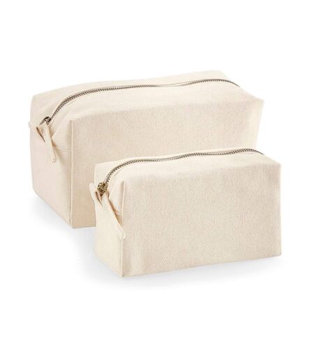 Trousse en toile taille L - W552 - beige naturel