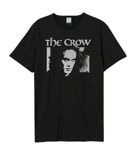 Amplified Mens Face The Crow Halloween T-Shirt (Black) - UTGD1241