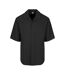 Chemise Manches Courtes Homme Noir Urban Classics-1