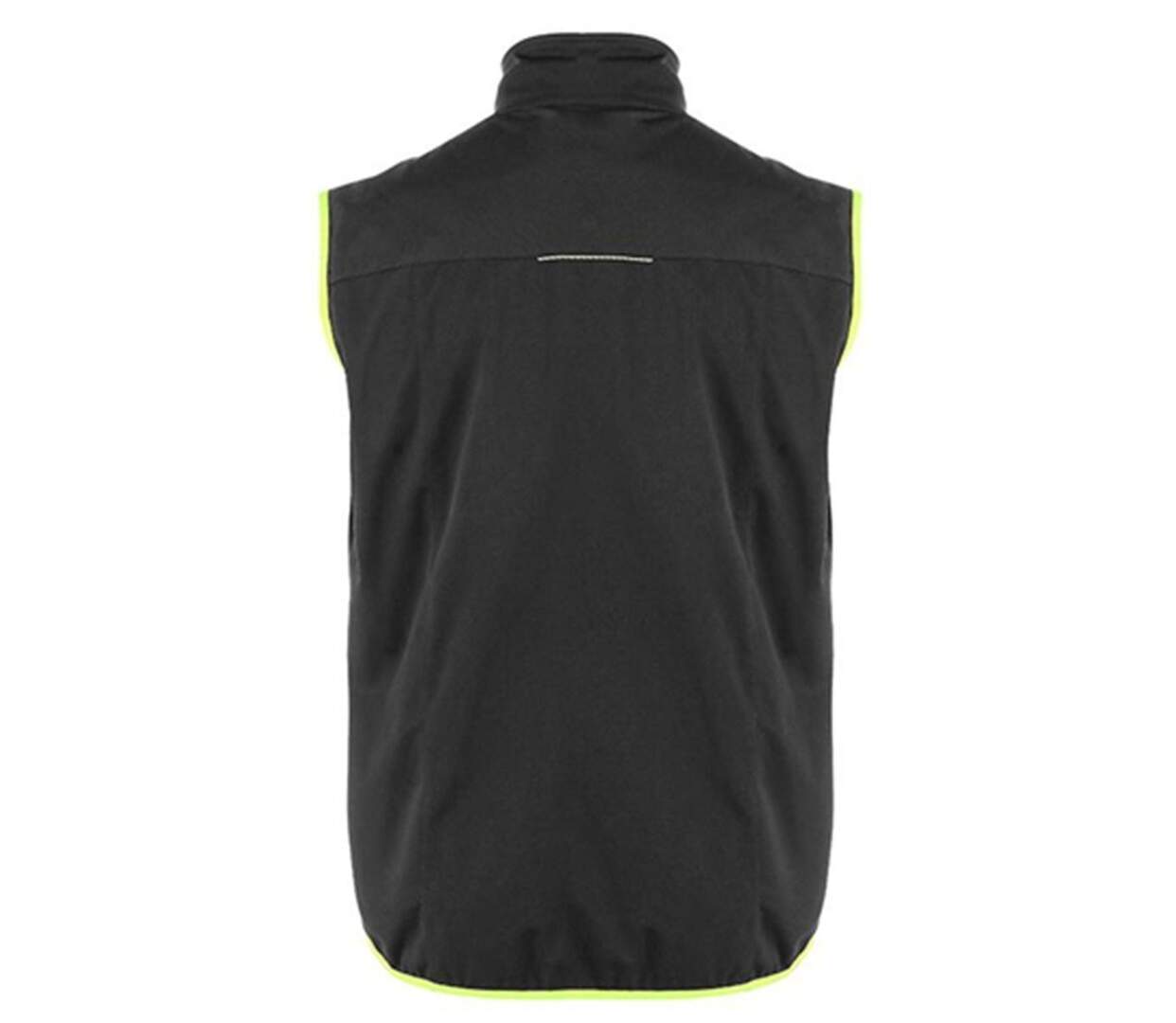 Gilet sans manches softshell - Homme - CXS1320-010 - noir et jaune-2