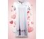 OZABI Chemise de Nuit Femme Microfibre Manches Courtes-3